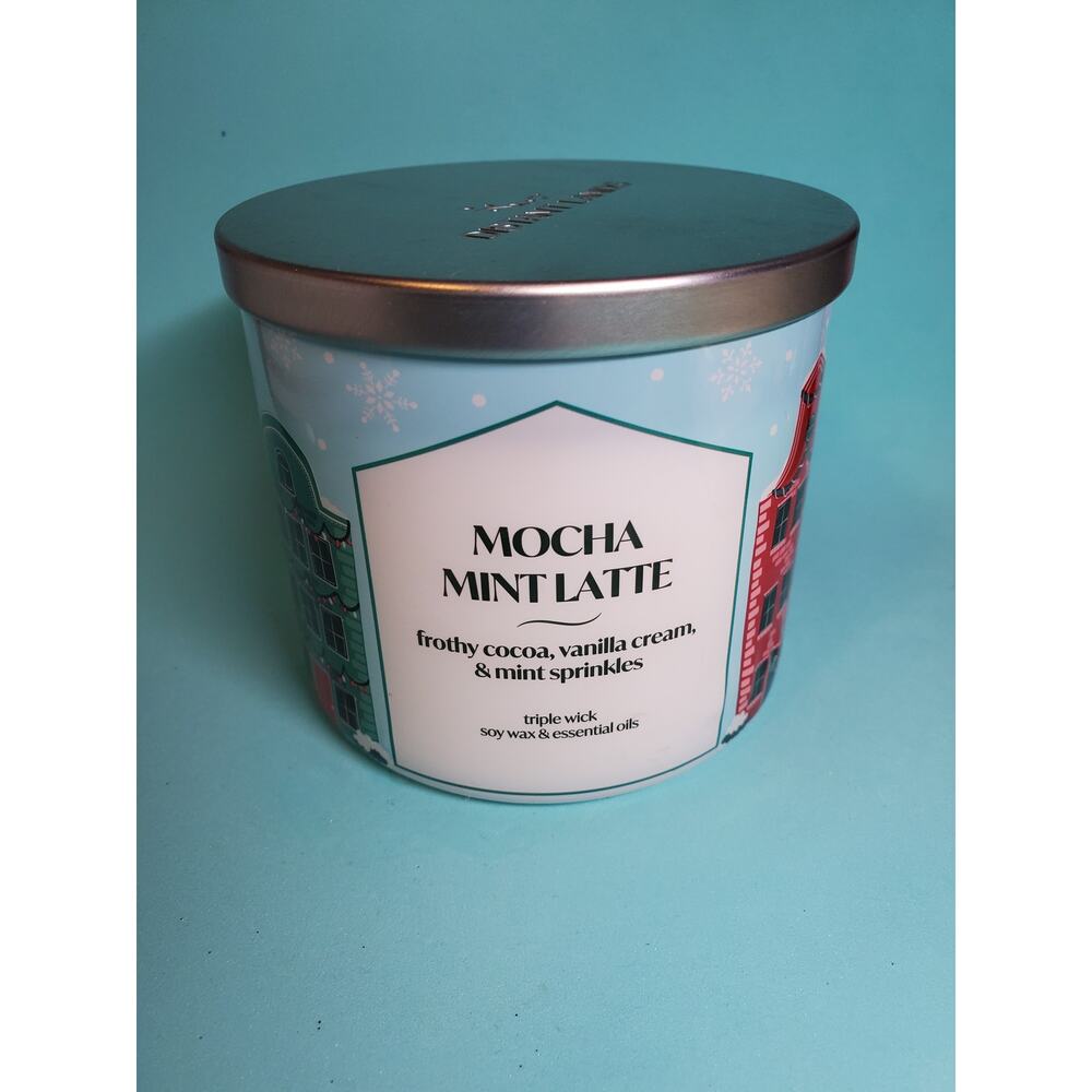 3 Wick Candle - Mocha Mint Latte - Distant Lands